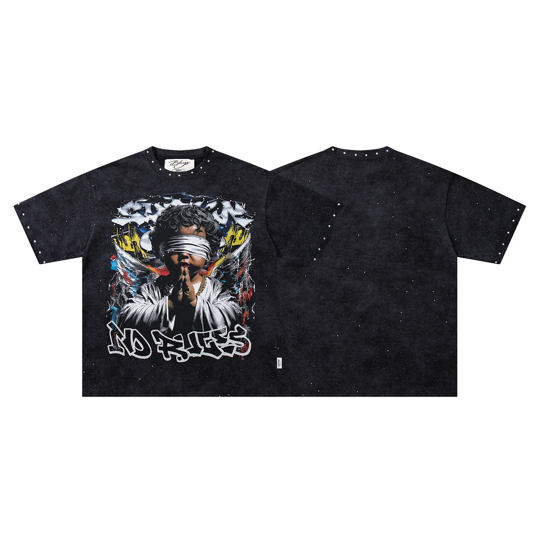 BKYS Praying Angel Graphic Tee