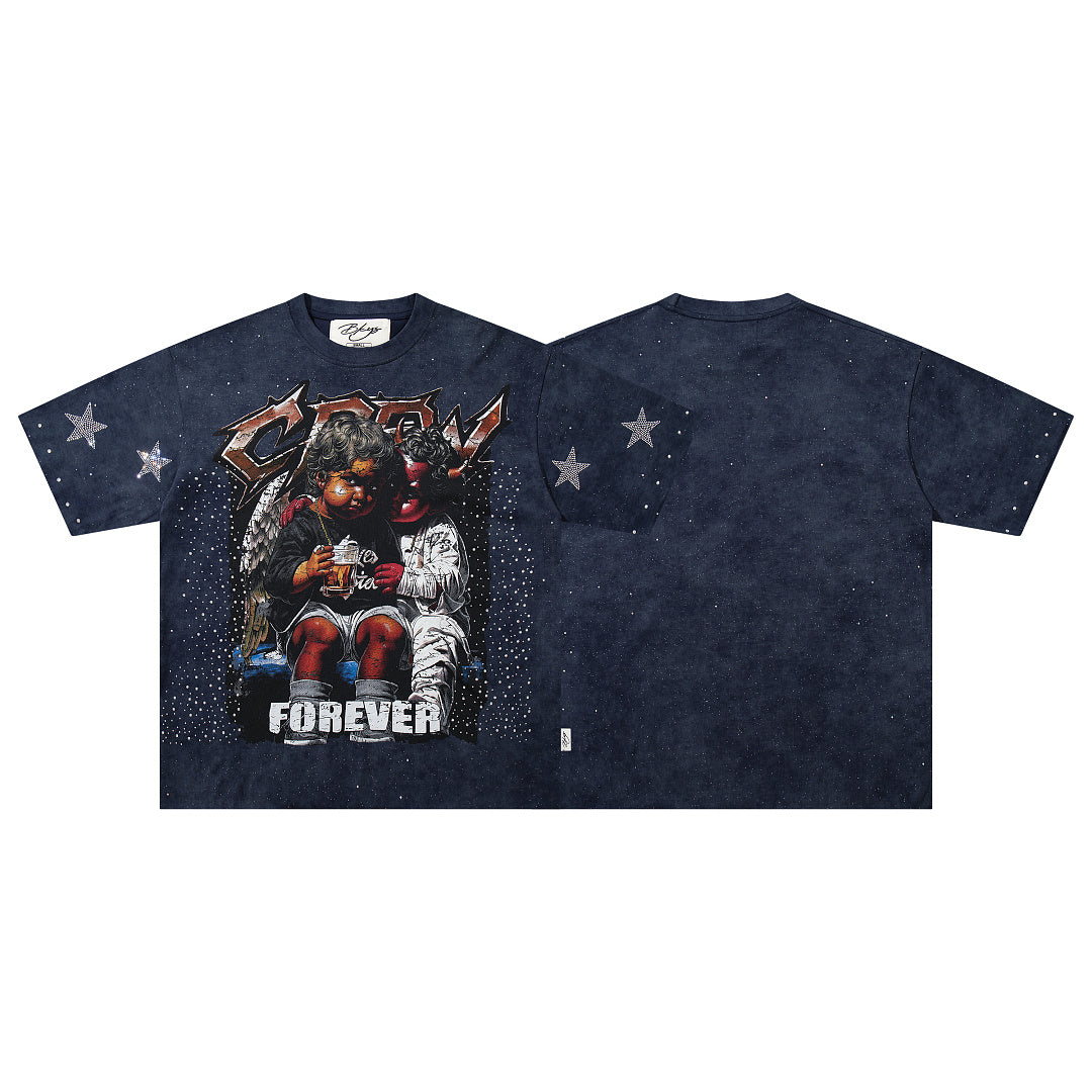 BKYS Angel Devil Graphic Tee