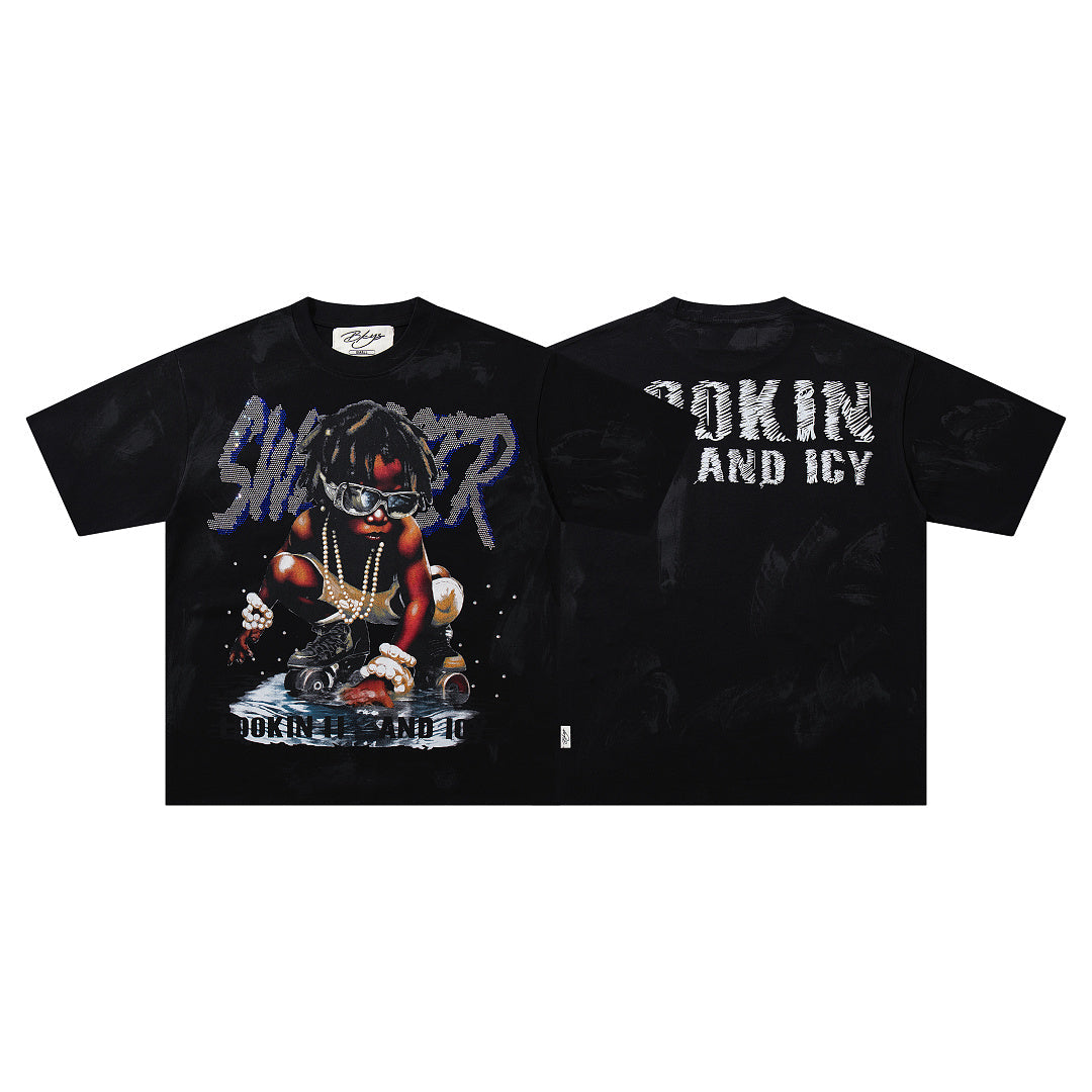 BKYS Roller Skate Kid Graphic Tee