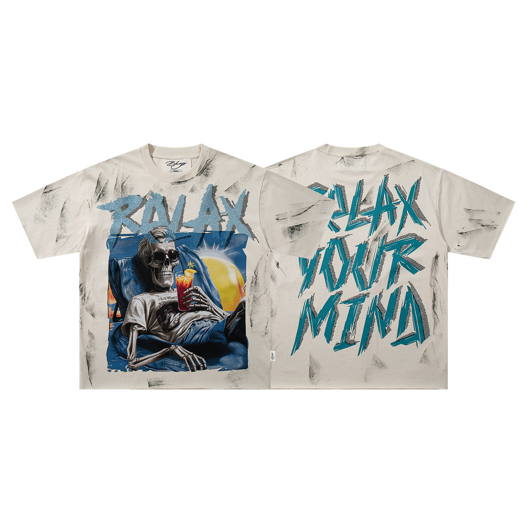 BKYS Relax Your Mind Skeleton Tee