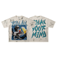 BKYS Relax Your Mind Skeleton Tee