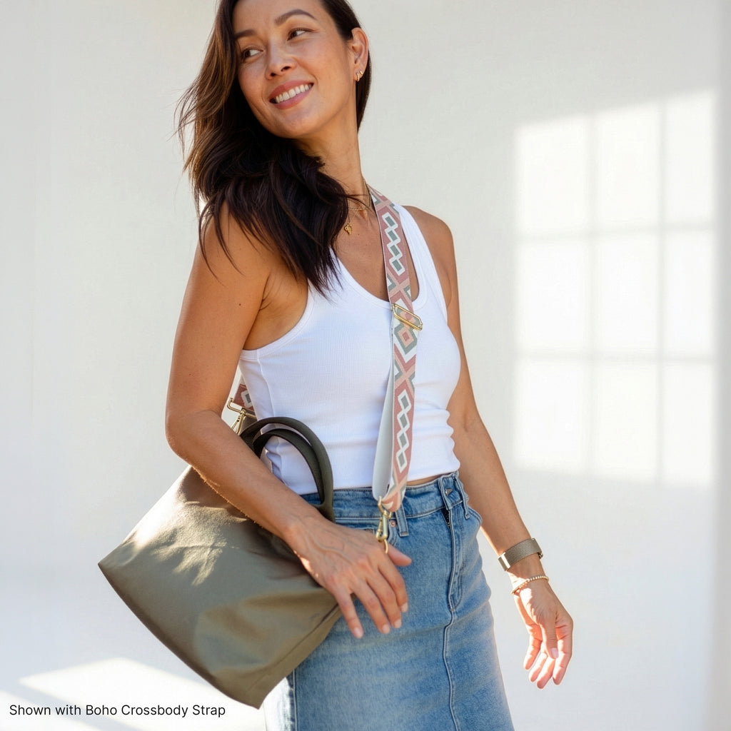 Zip Crossbody Tote