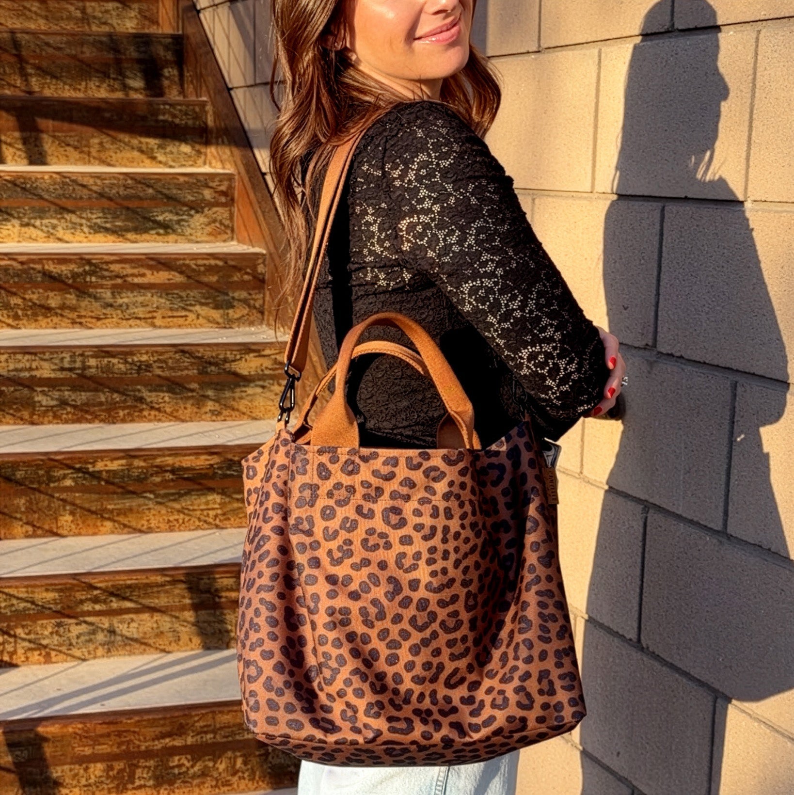 Zip Crossbody Tote