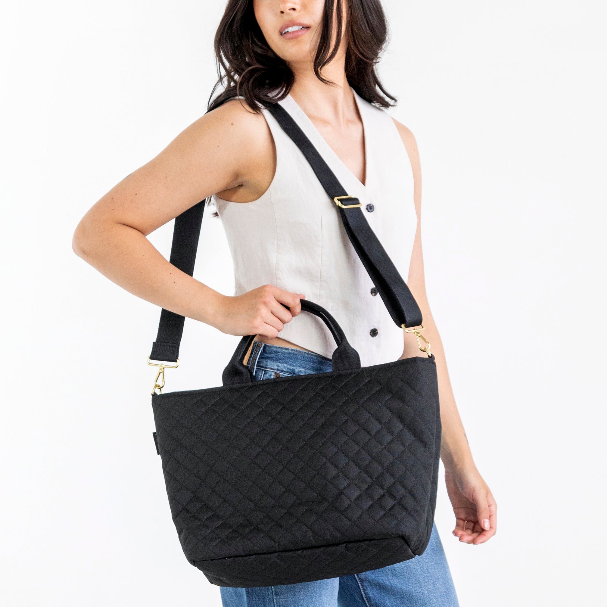 Zip Crossbody Tote