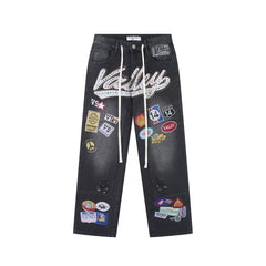Vale Forever Embroidered Jeans