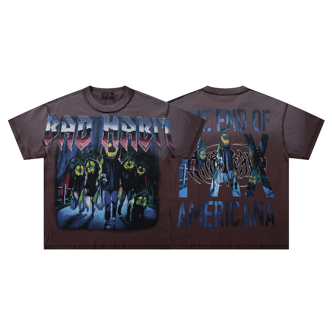 RARE PEACE Monster Bad Habit Tee