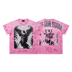 RARE PEACE Angel Warrior Graphic Tee
