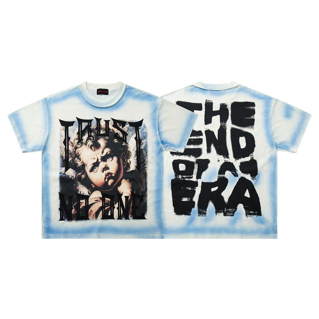 RARE PEACE Trust No One Cherub Tee