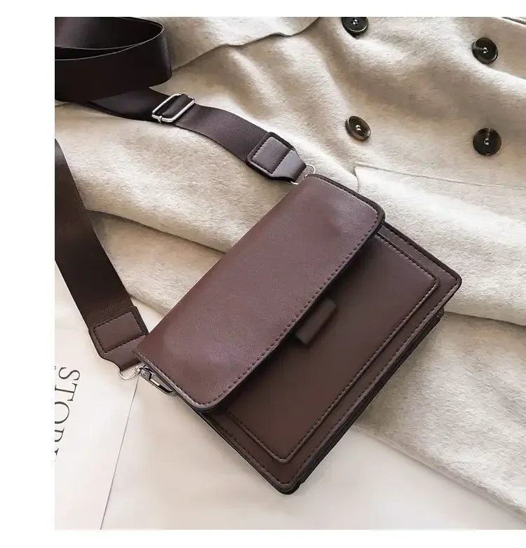 PU Leather Fashion Crossbody Bag for Women – Stylish Everyday Shoulder Bag