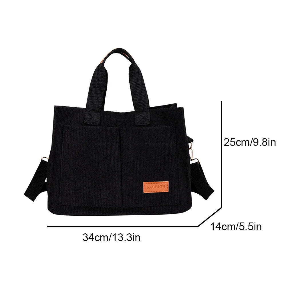 Ladies' Large Capacity Handbag – New Trendy Shoulder Bag for Women
