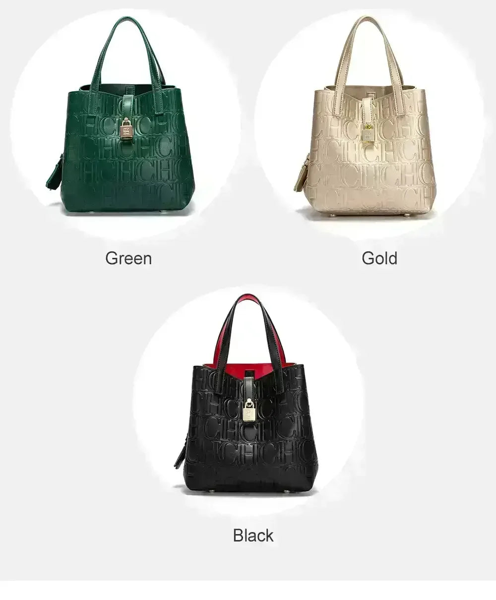 CH Large Capacity Luxury-Style Handbag for Women – Designer-Inspired Shoulder Bag