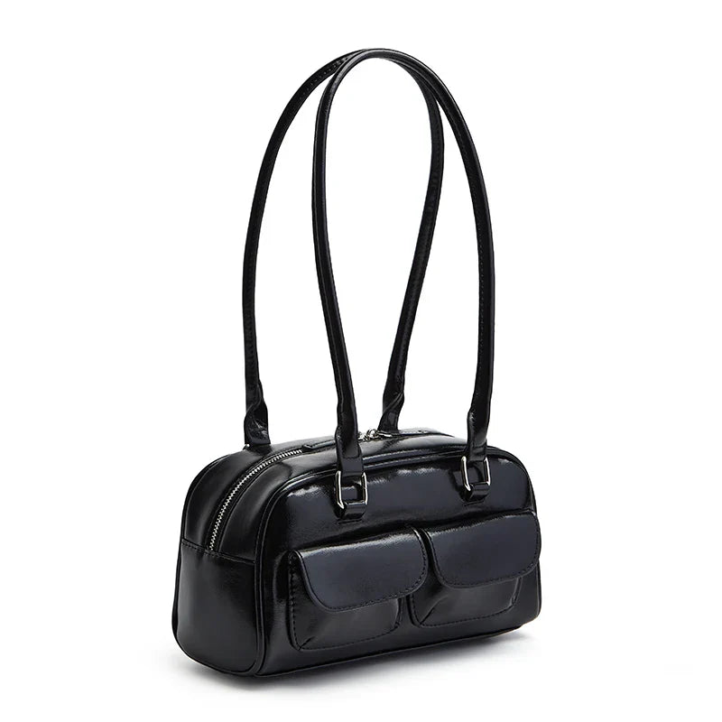 Women's Bowling Bag – Niche Designer-Style Handbag for Trendy Women