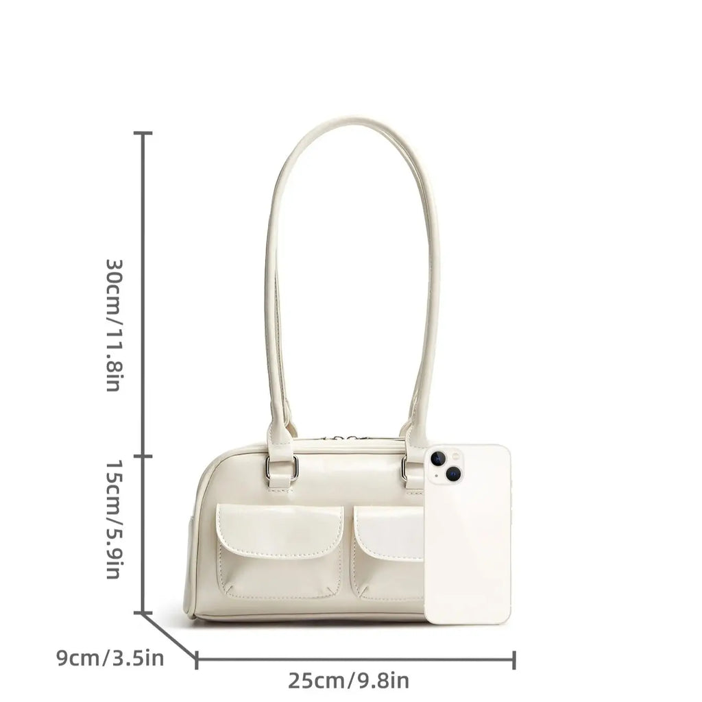 Women's Bowling Bag – Niche Designer-Style Handbag for Trendy Women