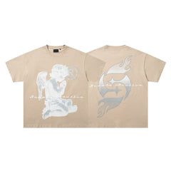 SUPPLY Praying Cherub Gothic Graphic Tee
