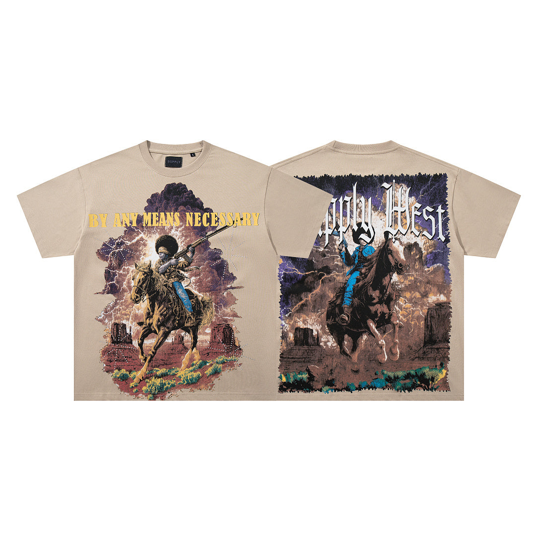 SUPPLY Wild West Cowboy Graphic Tee