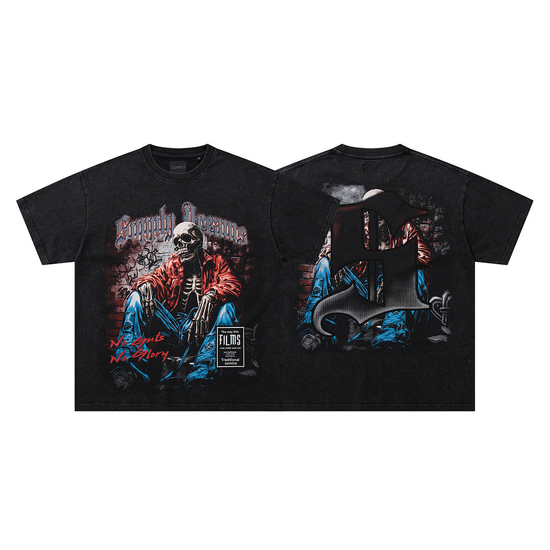 SUPPLY Skeleton Films Graphic Tee