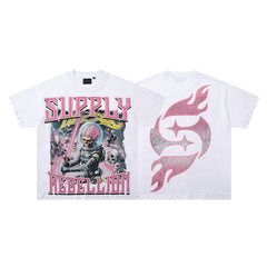 SUPPLY Cosmic Skull Warrior Graphic Tee