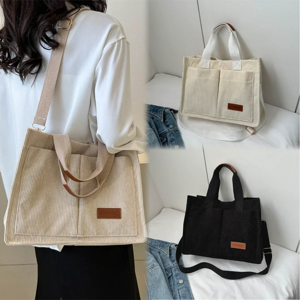 Ladies' Large Capacity Handbag – New Trendy Shoulder Bag for Women