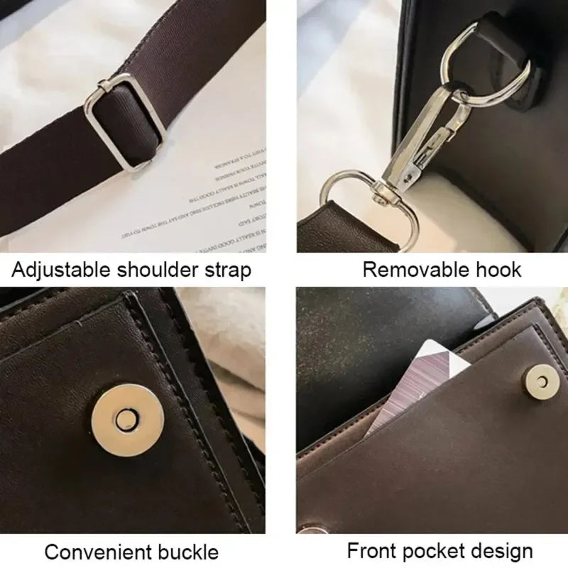 PU Leather Fashion Crossbody Bag for Women – Stylish Everyday Shoulder Bag