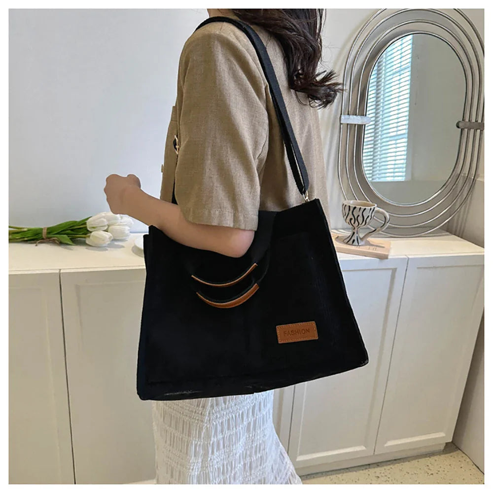 Ladies' Large Capacity Handbag – New Trendy Shoulder Bag for Women