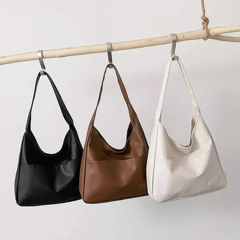 Simple Casual Retro Shoulder Bag for Women – Vintage-Inspired Everyday Handbag