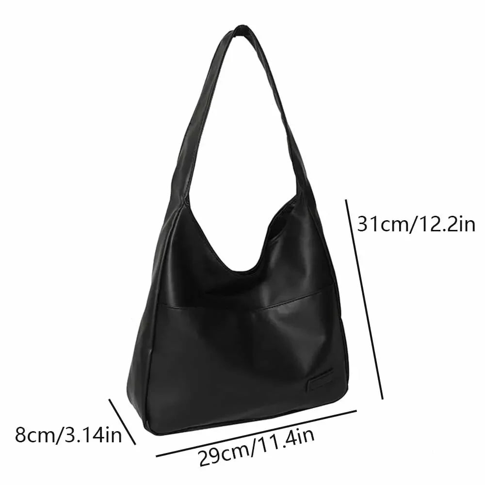 Simple Casual Retro Shoulder Bag for Women – Vintage-Inspired Everyday Handbag