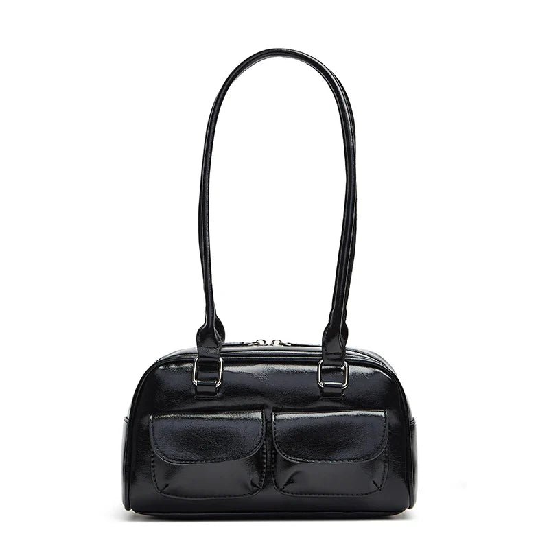 Women's Bowling Bag – Niche Designer-Style Handbag for Trendy Women