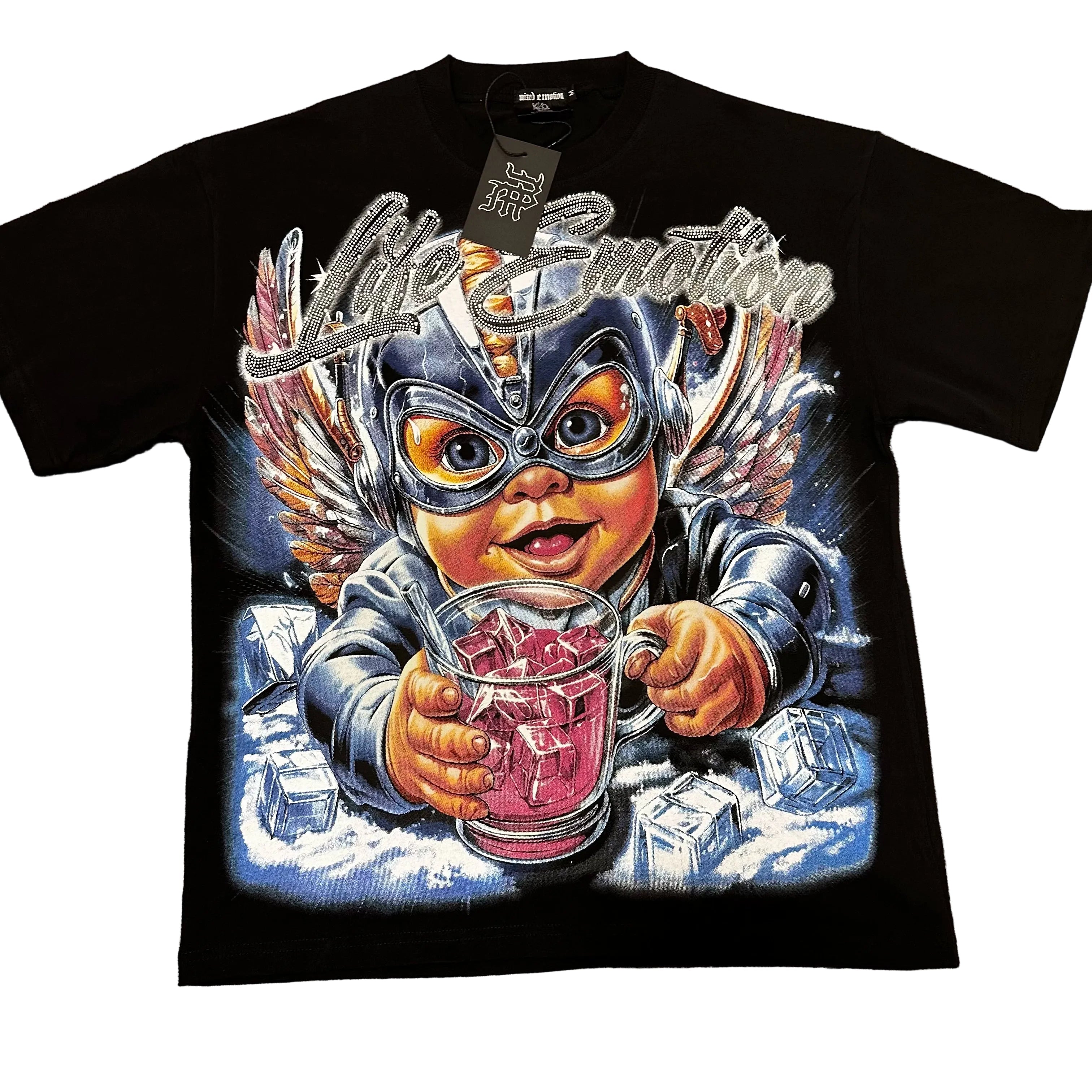 MIXED EMOTION Retro Baby Graphic Tee