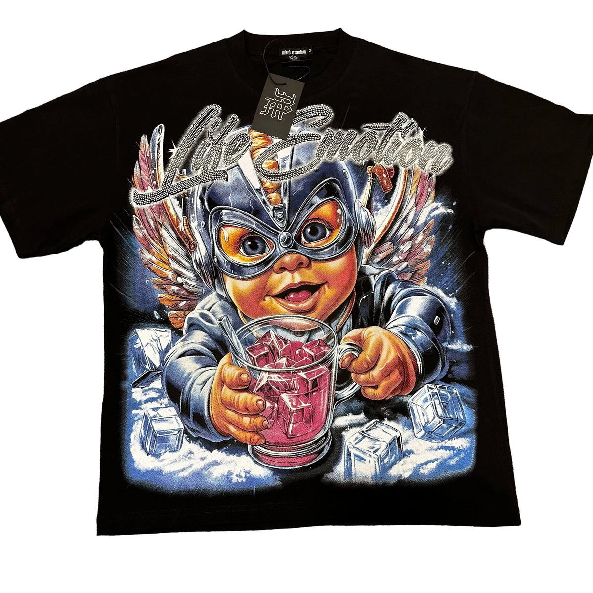 MIXED EMOTION Retro Baby Graphic Tee