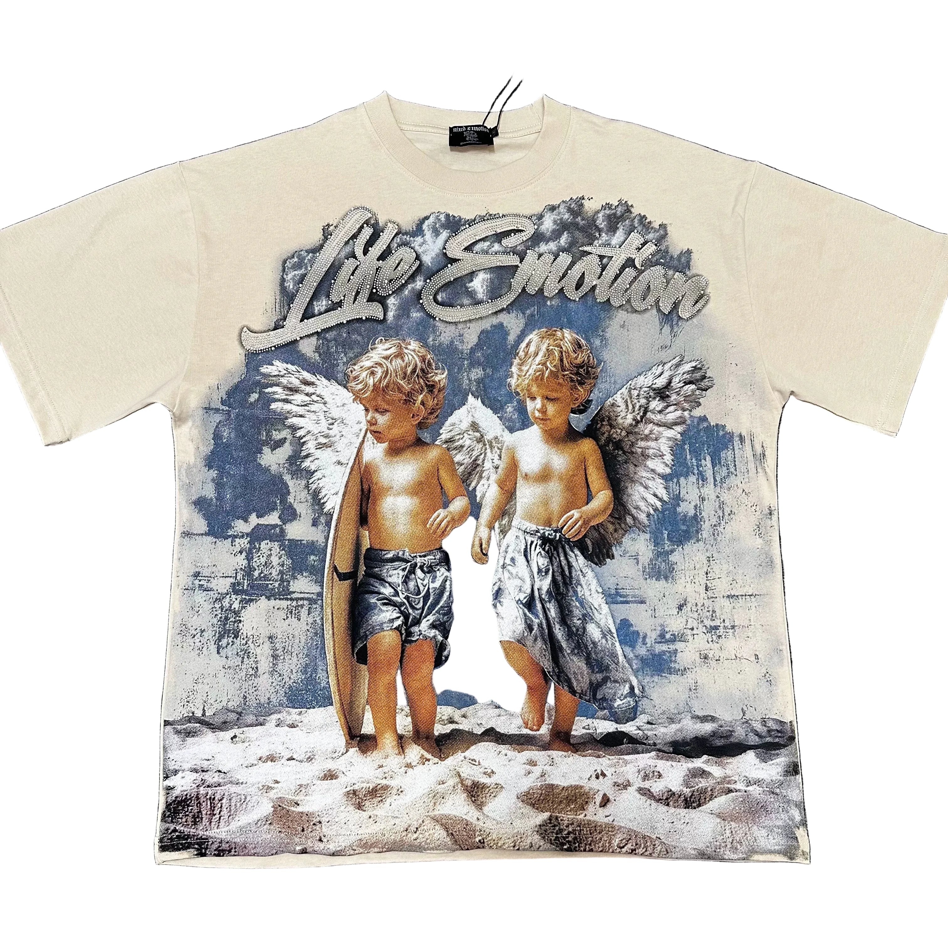 MIXED EMOTION Beach Angel Graphic Tee