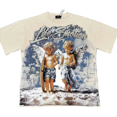 MIXED EMOTION Beach Angel Graphic Tee