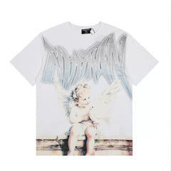 MIXED EMOTION Cherub & Dove Graphic Tee