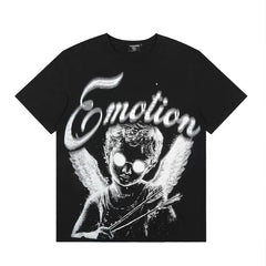 MIXED EMOTION Sunglass‑Cherub Graphic Tee