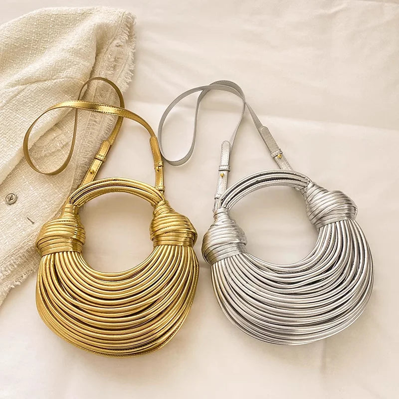 2025 New Gold Luxury Handbag for Women – Elegant Designer-Style Evening Bag