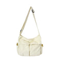 Large Workwear Canvas Shoulder Bag for Women – Professional & Spacious Tote