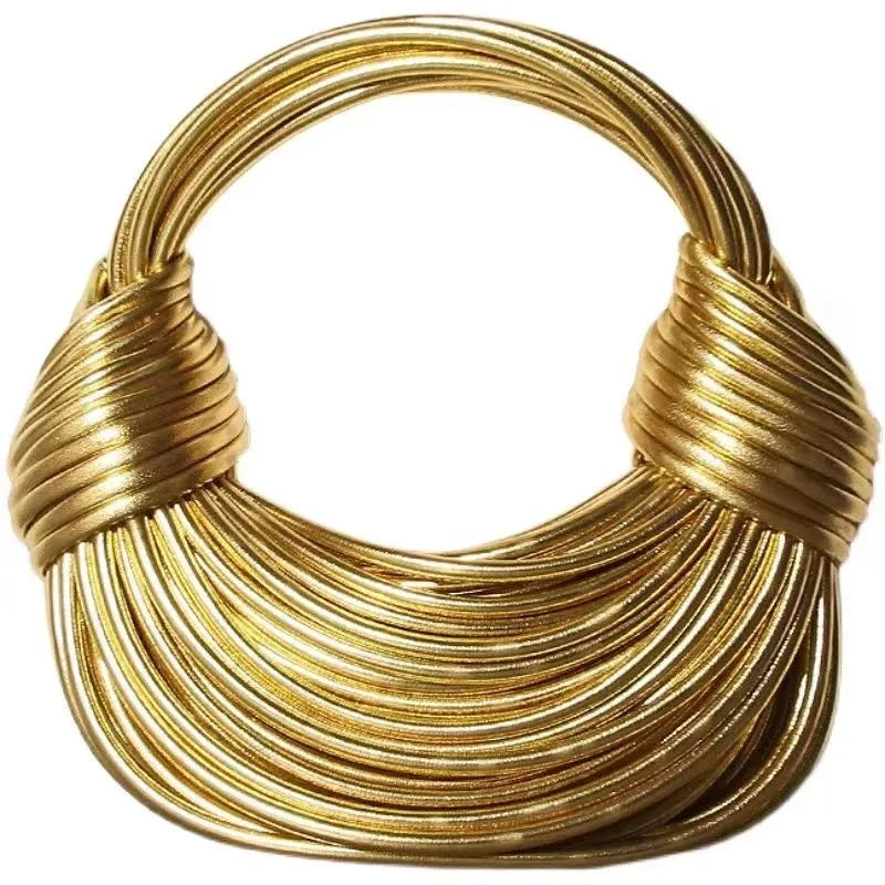 2025 New Gold Luxury Handbag for Women – Elegant Designer-Style Evening Bag