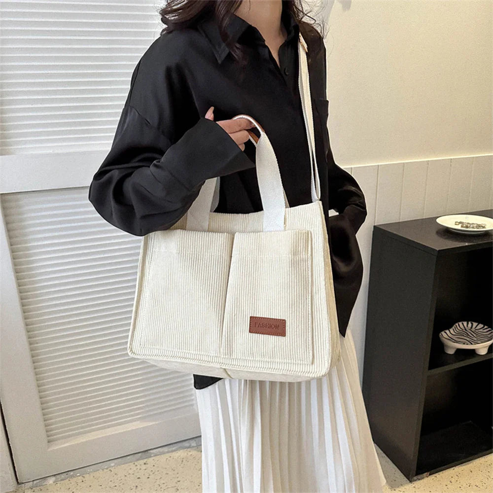 Ladies' Large Capacity Handbag – New Trendy Shoulder Bag for Women