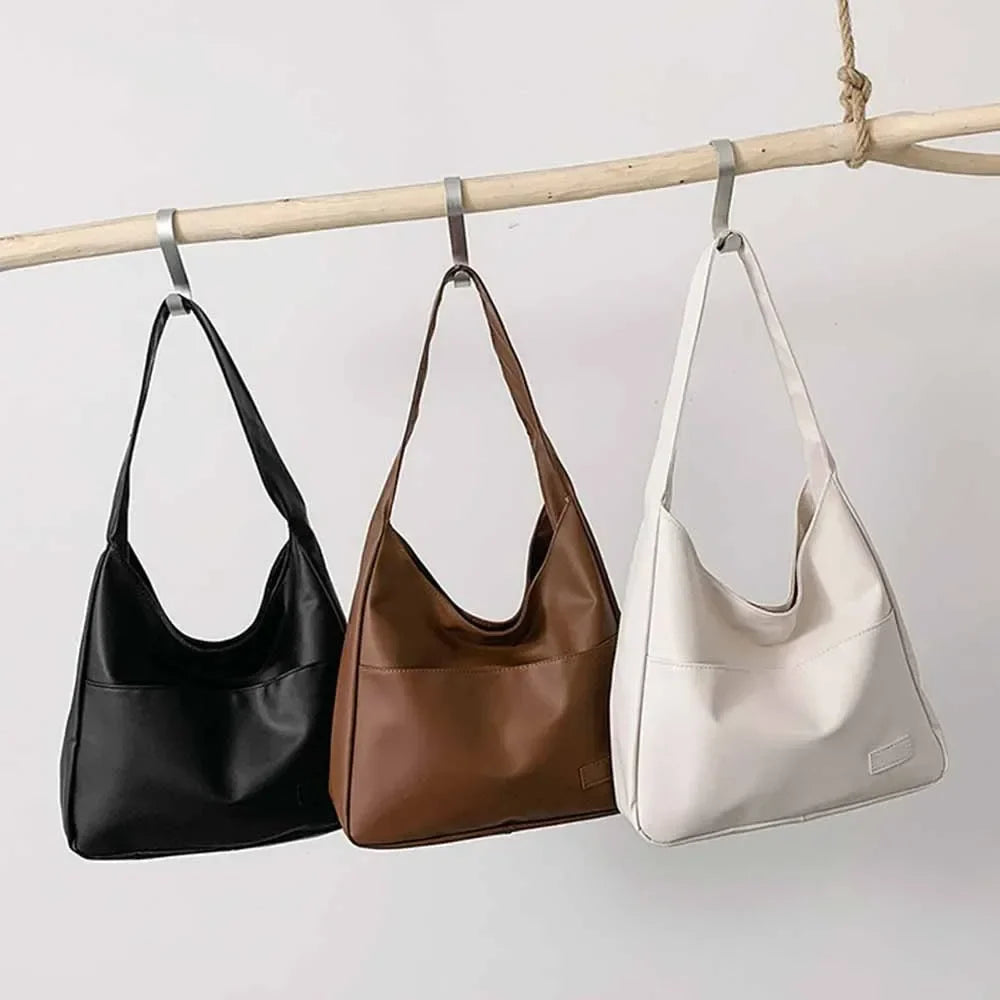 Simple Casual Retro Shoulder Bag for Women – Vintage-Inspired Everyday Handbag