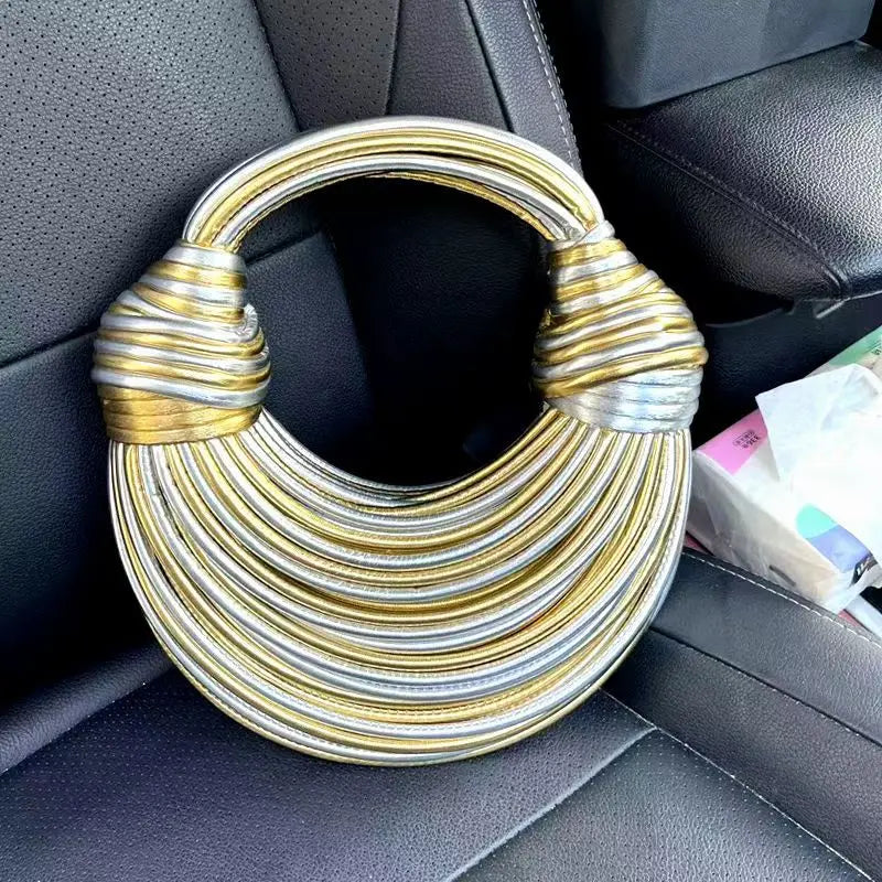 2025 New Gold Luxury Handbag for Women – Elegant Designer-Style Evening Bag