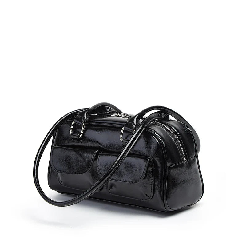 Women's Bowling Bag – Niche Designer-Style Handbag for Trendy Women