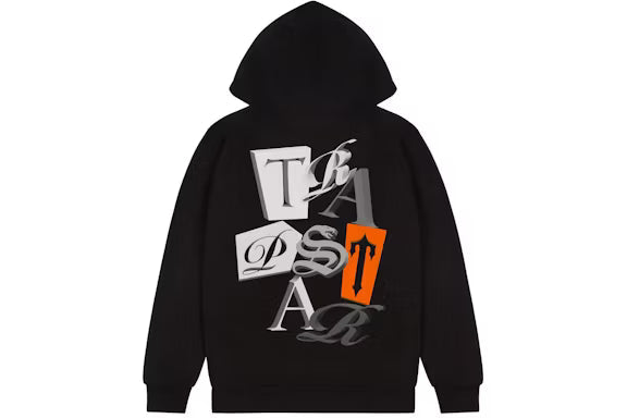 Trapstar TS Script 3D Edition Hoodie black