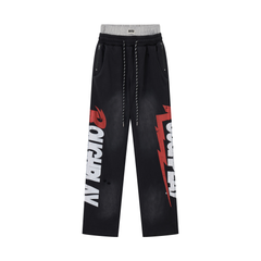 Lightning Wide Leg Sweatpants